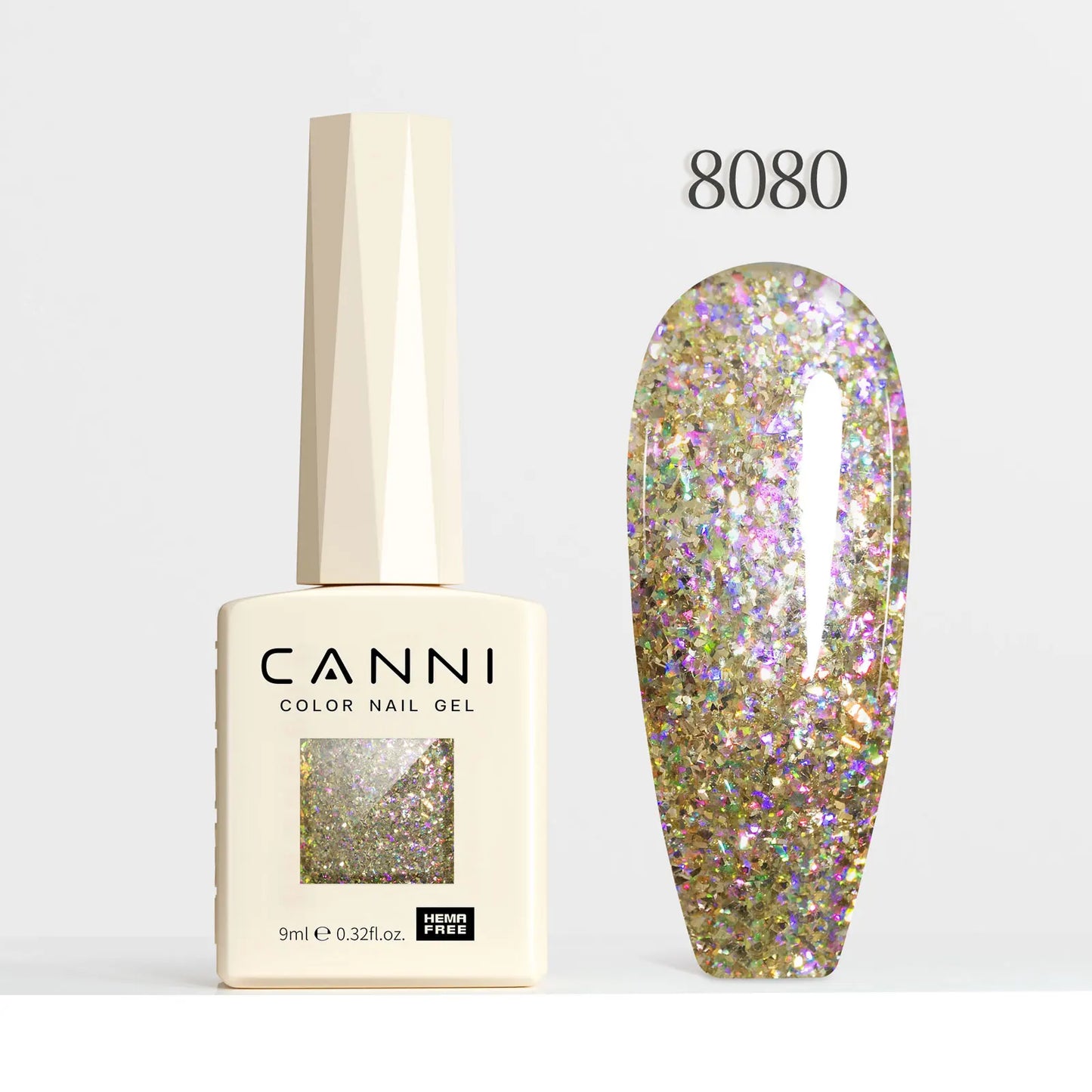 1pcs CANNi Cat Eye Series Acrylic Nails 96 Color 9ml Uv Gel Nail Polish Flash Series Gel Polish Nail Salon Varnish