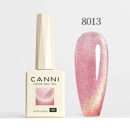 1pcs CANNi Cat Eye Series Acrylic Nails 96 Color 9ml Uv Gel Nail Polish Flash Series Gel Polish Nail Salon Varnish