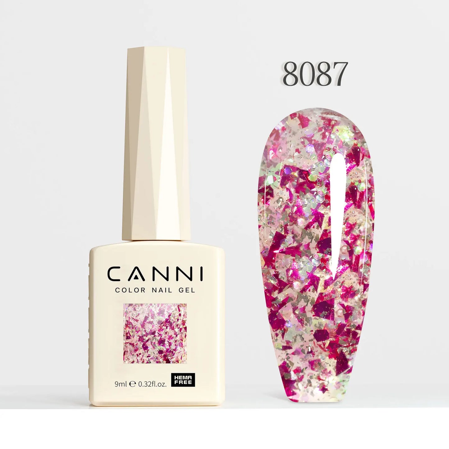 1pcs CANNi Cat Eye Series Acrylic Nails 96 Color 9ml Uv Gel Nail Polish Flash Series Gel Polish Nail Salon Varnish