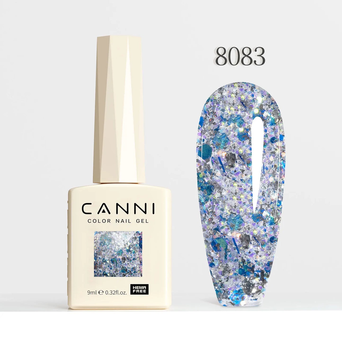1pcs CANNi Cat Eye Series Acrylic Nails 96 Color 9ml Uv Gel Nail Polish Flash Series Gel Polish Nail Salon Varnish