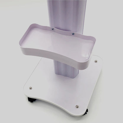 CHARIOT HAUTE QUALITE POUR MACHINE . ABS Beauty Salon Trolley Salon Use Pedestal Rolling Cart Wheel Aluminum Stand Personal Care Appliance Parts