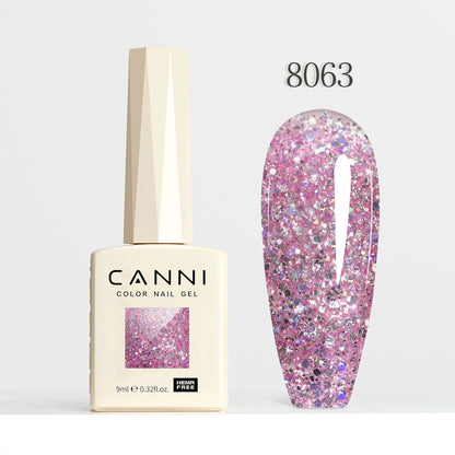1pcs CANNi Cat Eye Series Acrylic Nails 96 Color 9ml Uv Gel Nail Polish Flash Series Gel Polish Nail Salon Varnish