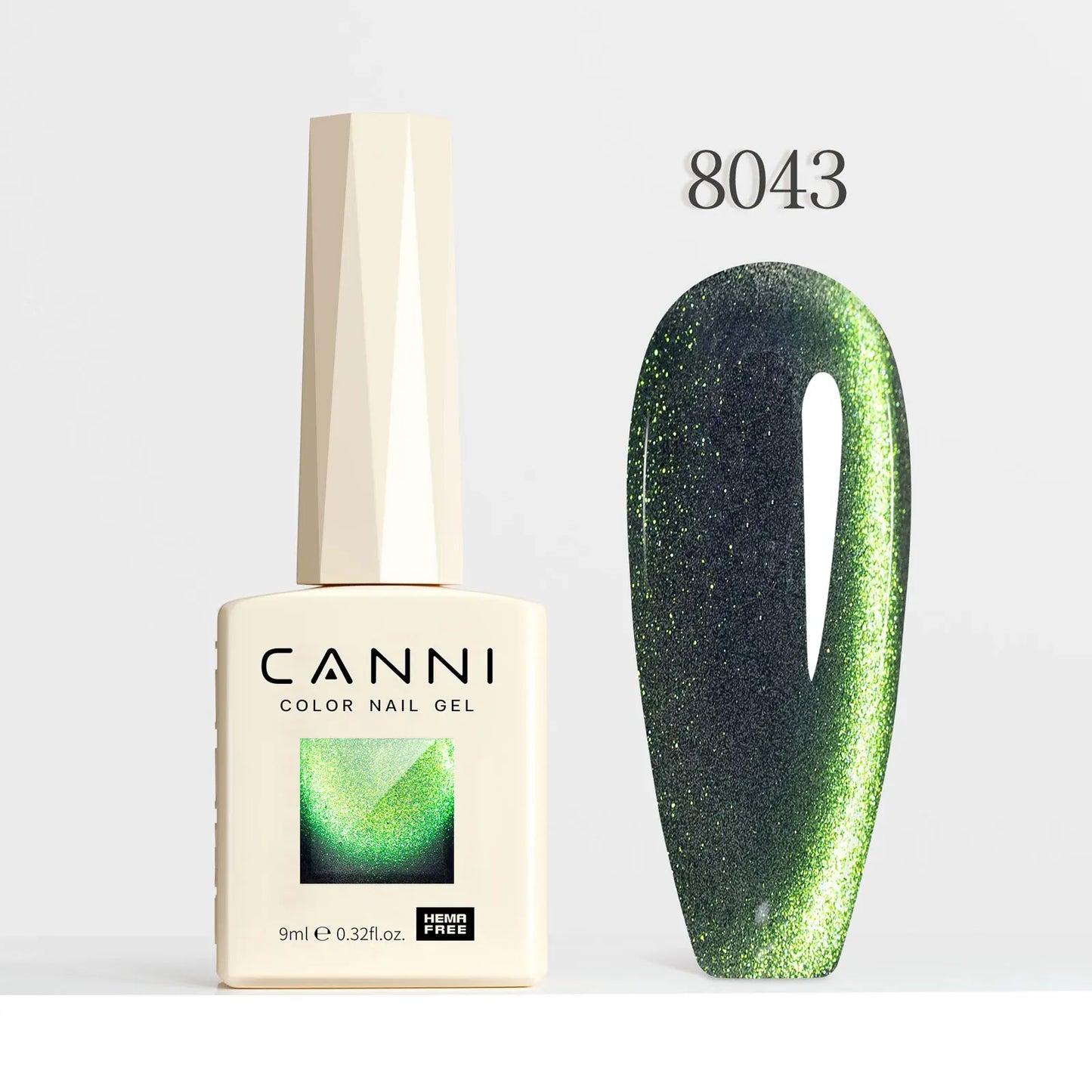 1pcs CANNi Cat Eye Series Acrylic Nails 96 Color 9ml Uv Gel Nail Polish Flash Series Gel Polish Nail Salon Varnish