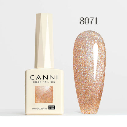 1pcs CANNi Cat Eye Series Acrylic Nails 96 Color 9ml Uv Gel Nail Polish Flash Series Gel Polish Nail Salon Varnish
