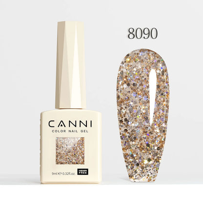 1pcs CANNi Cat Eye Series Acrylic Nails 96 Color 9ml Uv Gel Nail Polish Flash Series Gel Polish Nail Salon Varnish