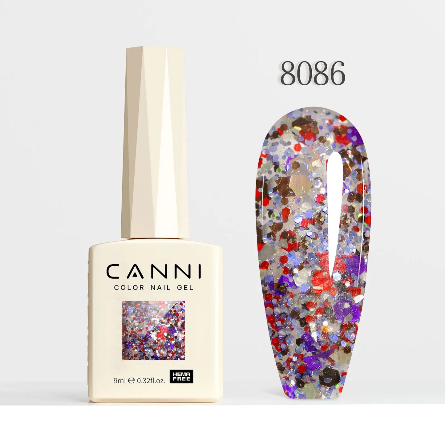 1pcs CANNi Cat Eye Series Acrylic Nails 96 Color 9ml Uv Gel Nail Polish Flash Series Gel Polish Nail Salon Varnish