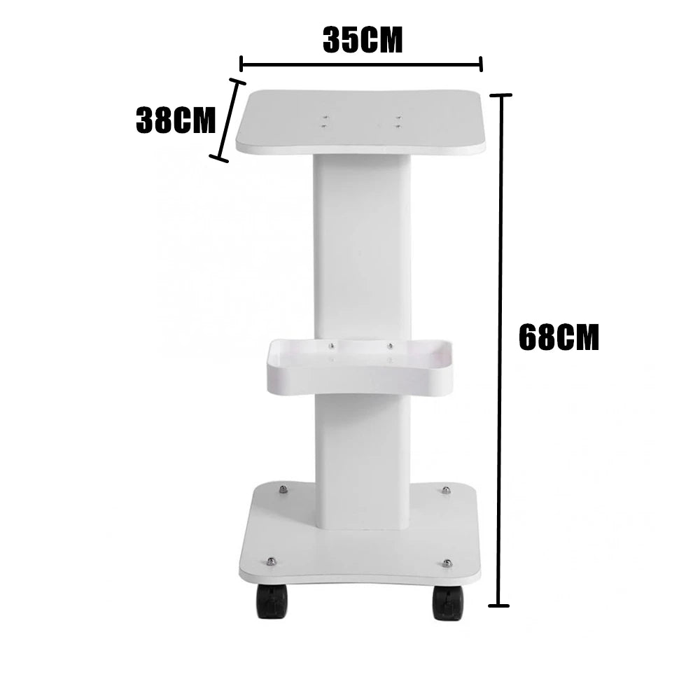 CHARIOT HAUTE QUALITE POUR MACHINE . ABS Beauty Salon Trolley Salon Use Pedestal Rolling Cart Wheel Aluminum Stand Personal Care Appliance Parts