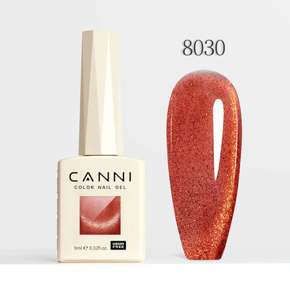 1pcs CANNi Cat Eye Series Acrylic Nails 96 Color 9ml Uv Gel Nail Polish Flash Series Gel Polish Nail Salon Varnish