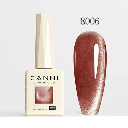 1pcs CANNi Cat Eye Series Acrylic Nails 96 Color 9ml Uv Gel Nail Polish Flash Series Gel Polish Nail Salon Varnish