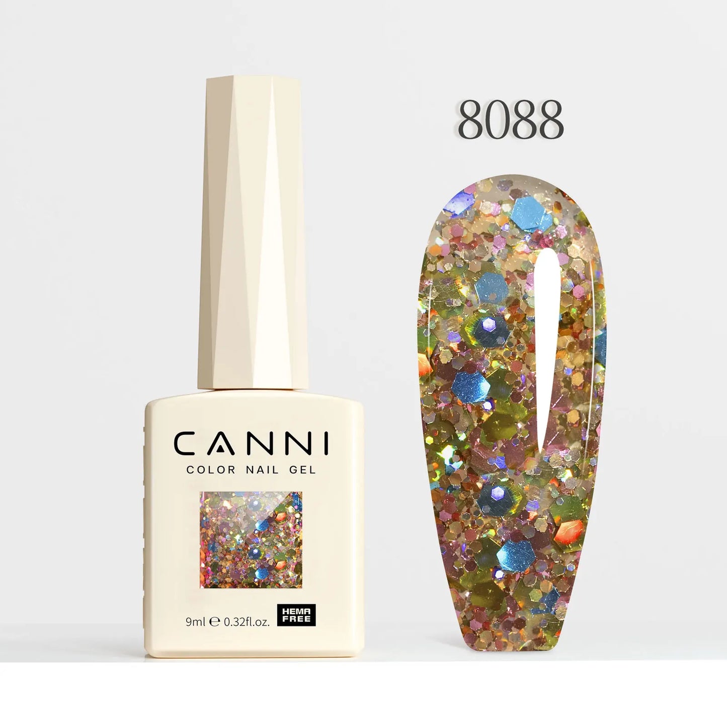 1pcs CANNi Cat Eye Series Acrylic Nails 96 Color 9ml Uv Gel Nail Polish Flash Series Gel Polish Nail Salon Varnish