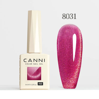 1pcs CANNi Cat Eye Series Acrylic Nails 96 Color 9ml Uv Gel Nail Polish Flash Series Gel Polish Nail Salon Varnish