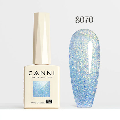 1pcs CANNi Cat Eye Series Acrylic Nails 96 Color 9ml Uv Gel Nail Polish Flash Series Gel Polish Nail Salon Varnish