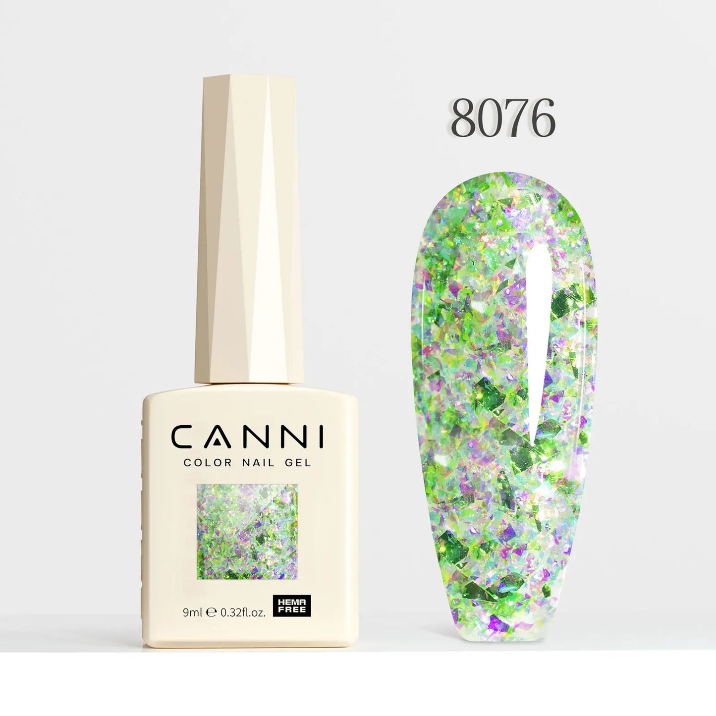 1pcs CANNi Cat Eye Series Acrylic Nails 96 Color 9ml Uv Gel Nail Polish Flash Series Gel Polish Nail Salon Varnish