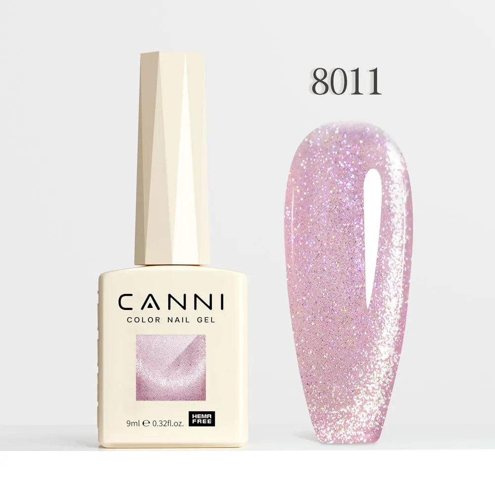 1pcs CANNi Cat Eye Series Acrylic Nails 96 Color 9ml Uv Gel Nail Polish Flash Series Gel Polish Nail Salon Varnish