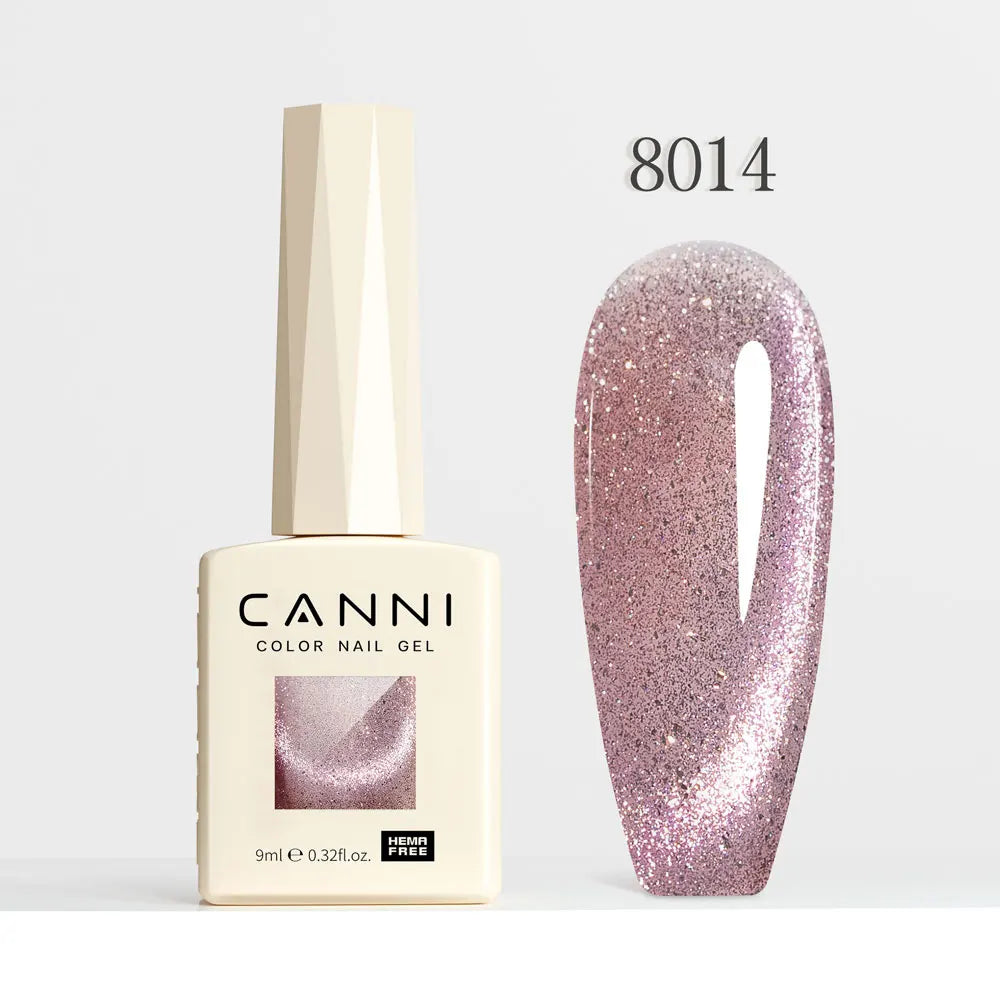 1pcs CANNi Cat Eye Series Acrylic Nails 96 Color 9ml Uv Gel Nail Polish Flash Series Gel Polish Nail Salon Varnish