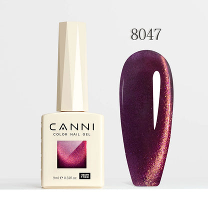 1pcs CANNi Cat Eye Series Acrylic Nails 96 Color 9ml Uv Gel Nail Polish Flash Series Gel Polish Nail Salon Varnish