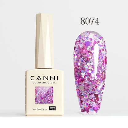 1pcs CANNi Cat Eye Series Acrylic Nails 96 Color 9ml Uv Gel Nail Polish Flash Series Gel Polish Nail Salon Varnish