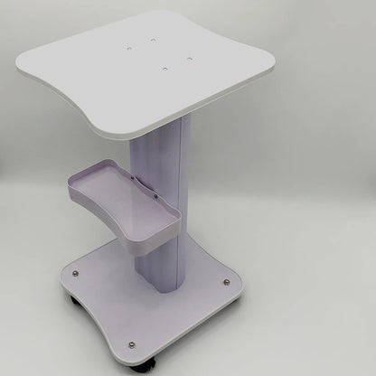 CHARIOT HAUTE QUALITE POUR MACHINE . ABS Beauty Salon Trolley Salon Use Pedestal Rolling Cart Wheel Aluminum Stand Personal Care Appliance Parts