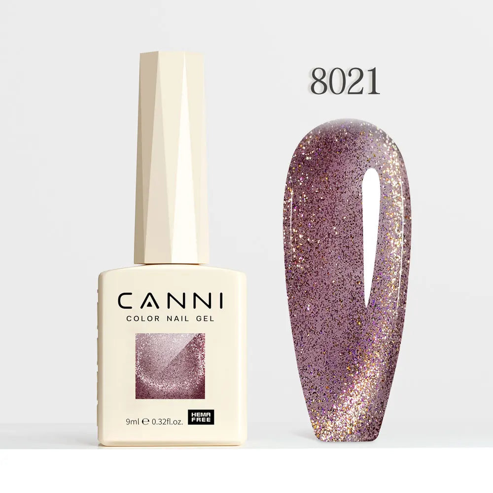 1pcs CANNi Cat Eye Series Acrylic Nails 96 Color 9ml Uv Gel Nail Polish Flash Series Gel Polish Nail Salon Varnish
