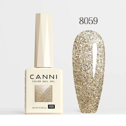1pcs CANNi Cat Eye Series Acrylic Nails 96 Color 9ml Uv Gel Nail Polish Flash Series Gel Polish Nail Salon Varnish