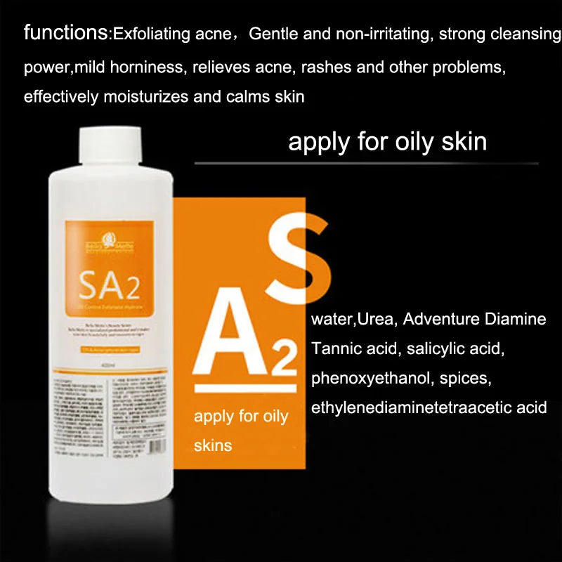 Aqua Peeling Solution 3 Bottles/400ml Per Bottle Aqua Facial Serum Hydra dermabrasion liquid