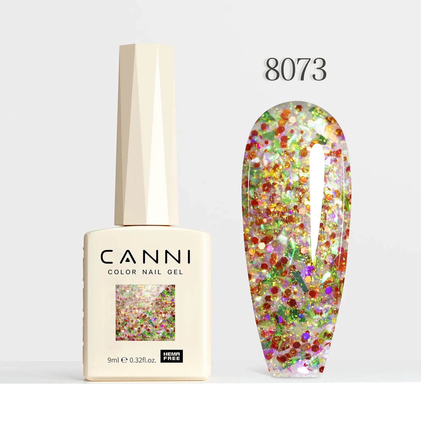 1pcs CANNi Cat Eye Series Acrylic Nails 96 Color 9ml Uv Gel Nail Polish Flash Series Gel Polish Nail Salon Varnish
