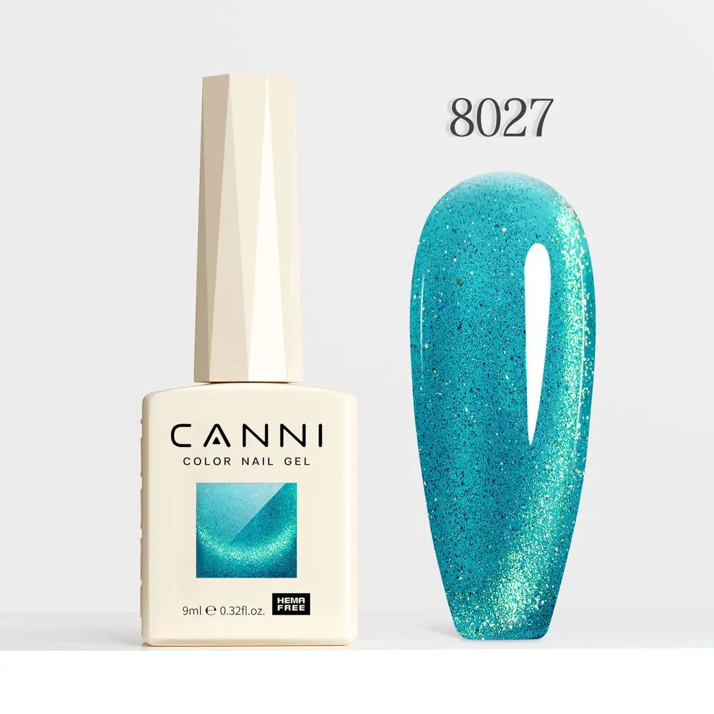 1pcs CANNi Cat Eye Series Acrylic Nails 96 Color 9ml Uv Gel Nail Polish Flash Series Gel Polish Nail Salon Varnish