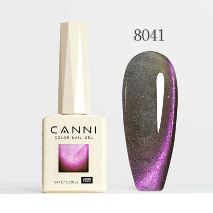 1pcs CANNi Cat Eye Series Acrylic Nails 96 Color 9ml Uv Gel Nail Polish Flash Series Gel Polish Nail Salon Varnish