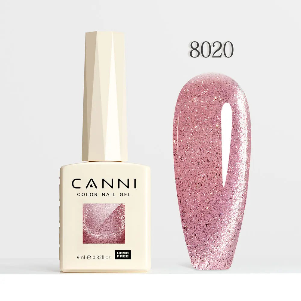 1pcs CANNi Cat Eye Series Acrylic Nails 96 Color 9ml Uv Gel Nail Polish Flash Series Gel Polish Nail Salon Varnish