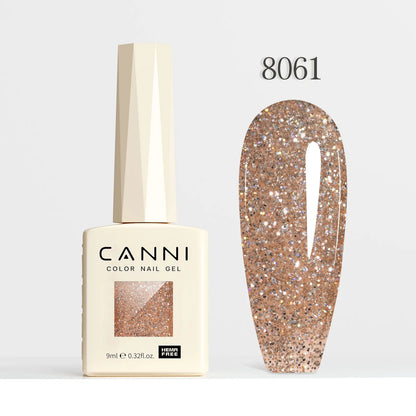 1pcs CANNi Cat Eye Series Acrylic Nails 96 Color 9ml Uv Gel Nail Polish Flash Series Gel Polish Nail Salon Varnish