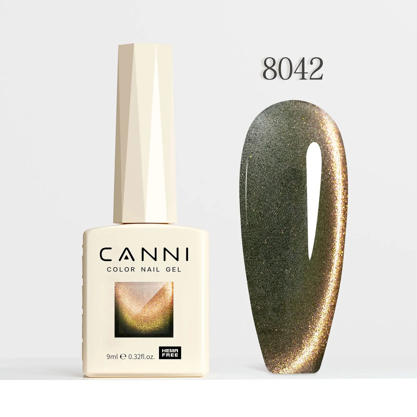 1pcs CANNi Cat Eye Series Acrylic Nails 96 Color 9ml Uv Gel Nail Polish Flash Series Gel Polish Nail Salon Varnish