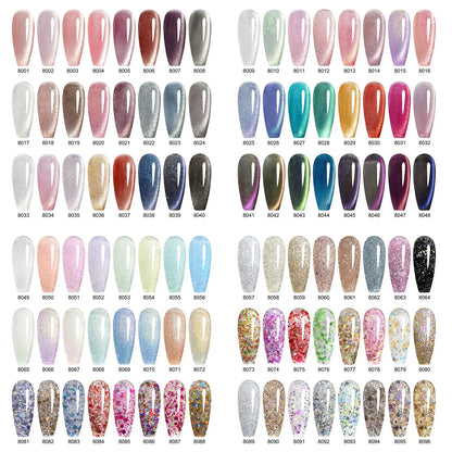 1pcs CANNi Cat Eye Series Acrylic Nails 96 Color 9ml Uv Gel Nail Polish Flash Series Gel Polish Nail Salon Varnish