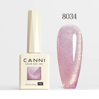 1pcs CANNi Cat Eye Series Acrylic Nails 96 Color 9ml Uv Gel Nail Polish Flash Series Gel Polish Nail Salon Varnish