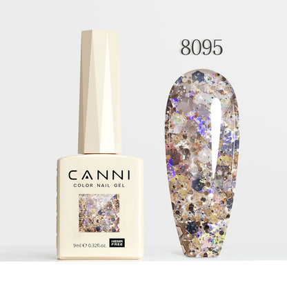 1pcs CANNi Cat Eye Series Acrylic Nails 96 Color 9ml Uv Gel Nail Polish Flash Series Gel Polish Nail Salon Varnish