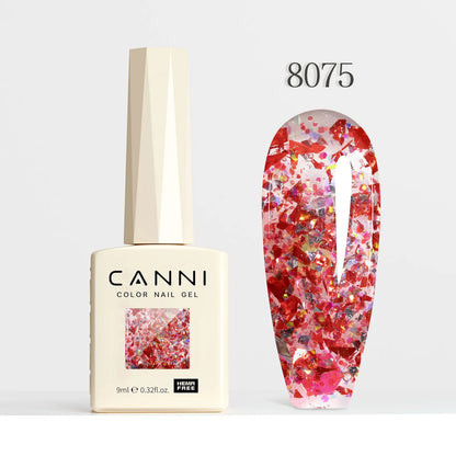 1pcs CANNi Cat Eye Series Acrylic Nails 96 Color 9ml Uv Gel Nail Polish Flash Series Gel Polish Nail Salon Varnish