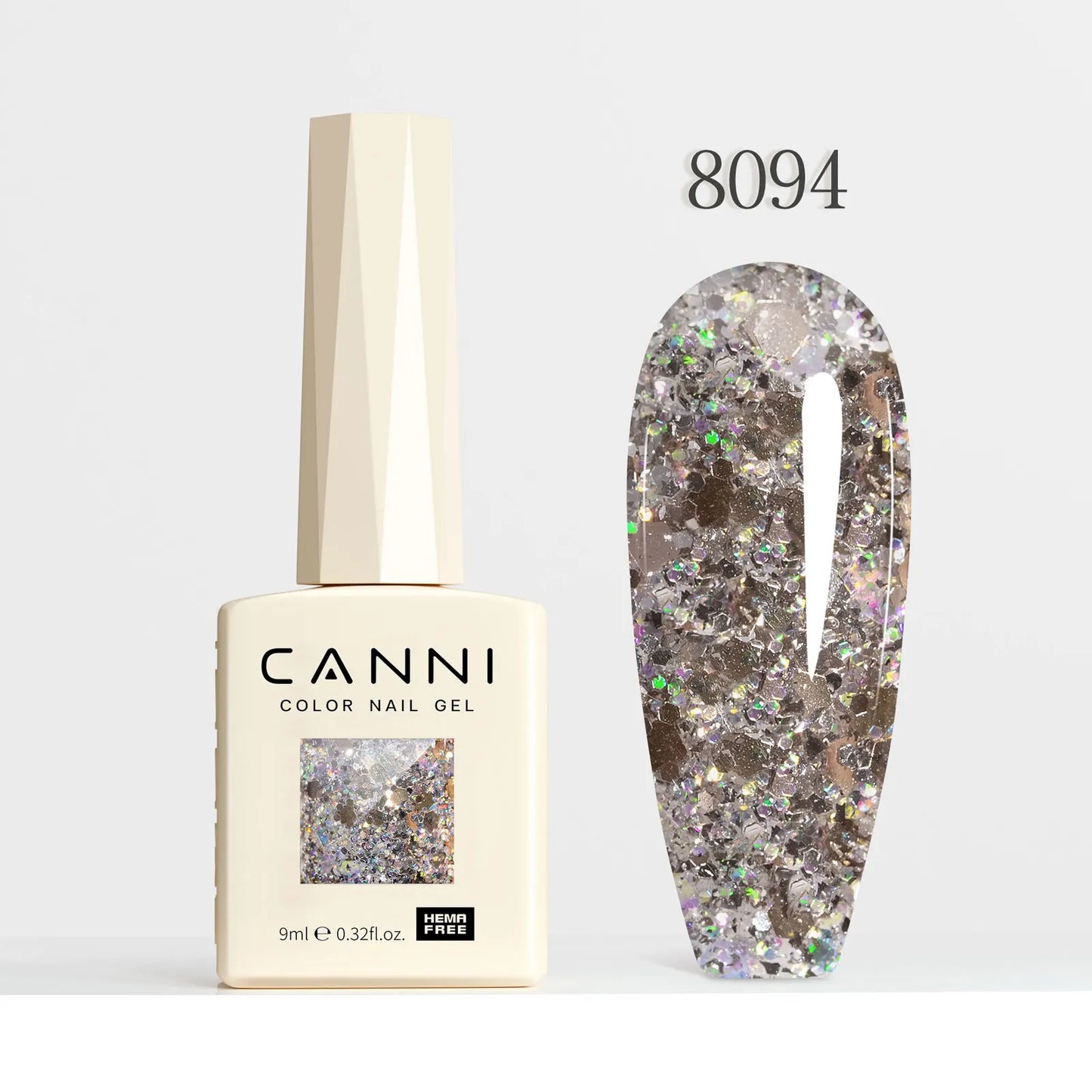 1pcs CANNi Cat Eye Series Acrylic Nails 96 Color 9ml Uv Gel Nail Polish Flash Series Gel Polish Nail Salon Varnish