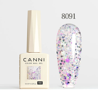 1pcs CANNi Cat Eye Series Acrylic Nails 96 Color 9ml Uv Gel Nail Polish Flash Series Gel Polish Nail Salon Varnish