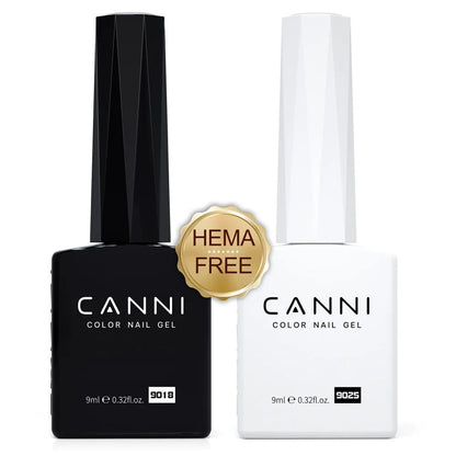 6pcs/kit CANNI HEMA TPO FREE Nail Gel Polish Set Gorgeous Color Semi Permanent Soak off UV LED Gel Nail Varnish Christmas Gift