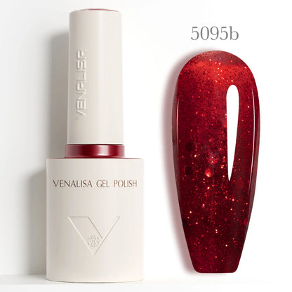 V6 VENALISA 10ml HEMA Free TPO Free Ultra Deep Red Cat Eye Magnet Nail Gel Semi-Permanent Soak Off UV LED Gel Varnish Nails