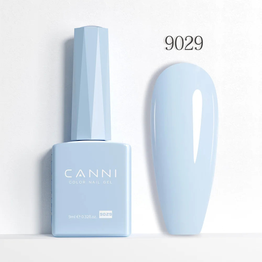 CANNI Hema Free Nail Glue Christmas Decoration Sticker Glue Semi Permanent Soak Off LED UV Nail Gel Polish Red Color Collection