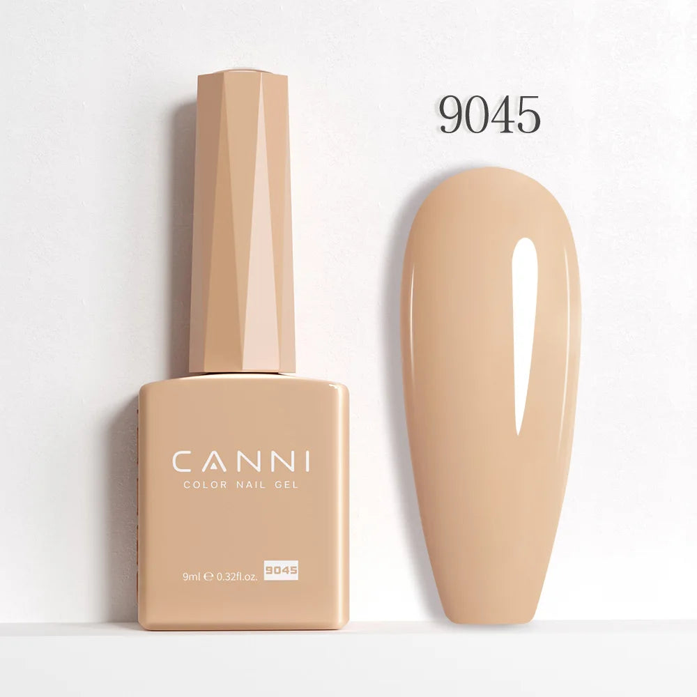 CANNI Hema Free Nail Glue Christmas Decoration Sticker Glue Semi Permanent Soak Off LED UV Nail Gel Polish Red Color Collection
