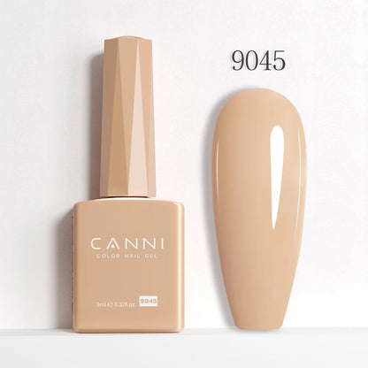 CANNI Hema Free Nail Glue Christmas Decoration Sticker Glue Semi Permanent Soak Off LED UV Nail Gel Polish Red Color Collection