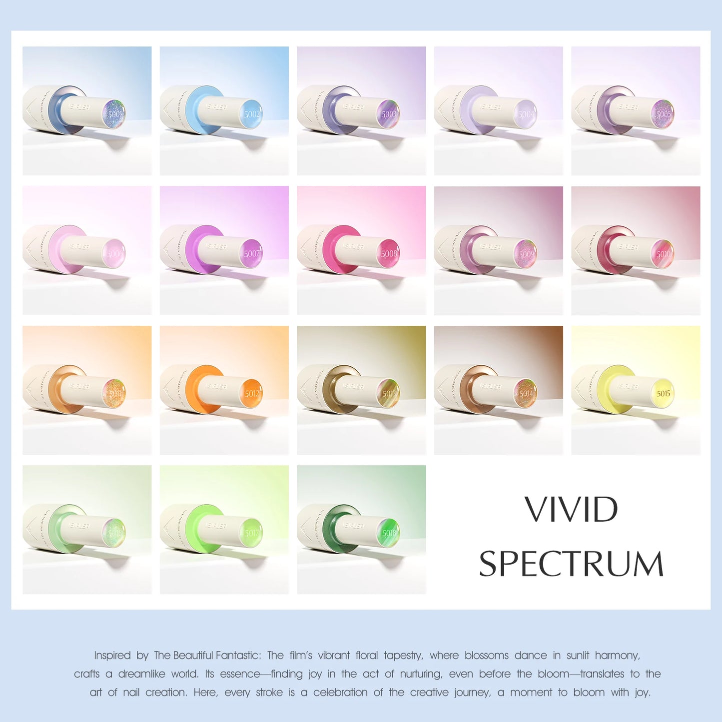 1Set VENALISA V6 Whole Set 10ml HEMA Free TPO Free Vegan Nail Gel Polish Color Display Gel Varnish Nail Maincure Branded Suitcase