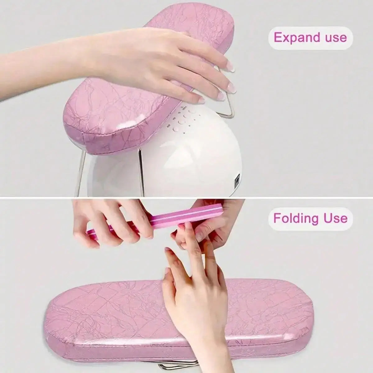1pc-pose main nail hand pillow tool striped leather holder hand pillow nail salon special comfortable hand cushion hand pillow