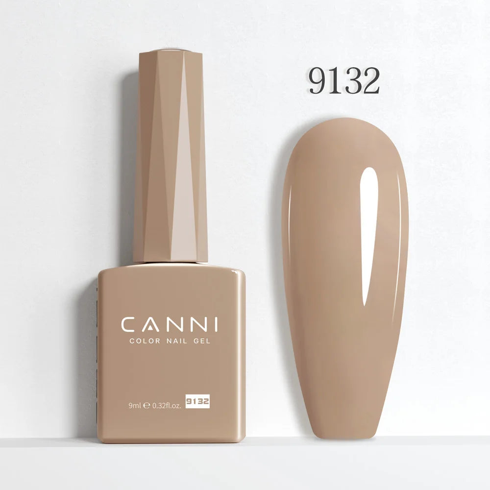 CANNI Hema Free Nail Glue Christmas Decoration Sticker Glue Semi Permanent Soak Off LED UV Nail Gel Polish Red Color Collection
