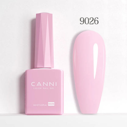 CANNI Hema Free Nail Glue Christmas Decoration Sticker Glue Semi Permanent Soak Off LED UV Nail Gel Polish Red Color Collection