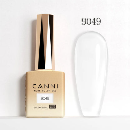 CANNI Hema Free Nail Glue Christmas Decoration Sticker Glue Semi Permanent Soak Off LED UV Nail Gel Polish Red Color Collection