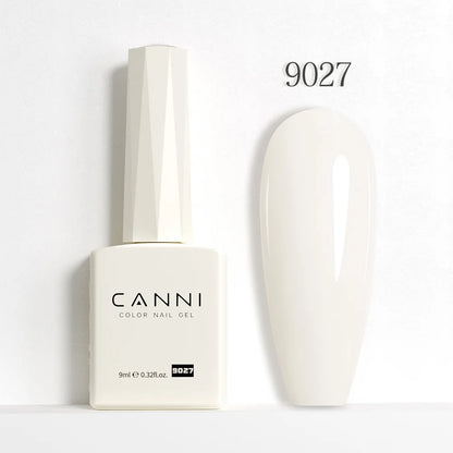 CANNI Hema Free Nail Glue Christmas Decoration Sticker Glue Semi Permanent Soak Off LED UV Nail Gel Polish Red Color Collection
