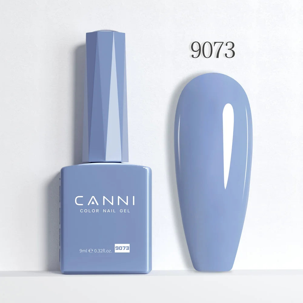 CANNI Hema Free Nail Glue Christmas Decoration Sticker Glue Semi Permanent Soak Off LED UV Nail Gel Polish Red Color Collection