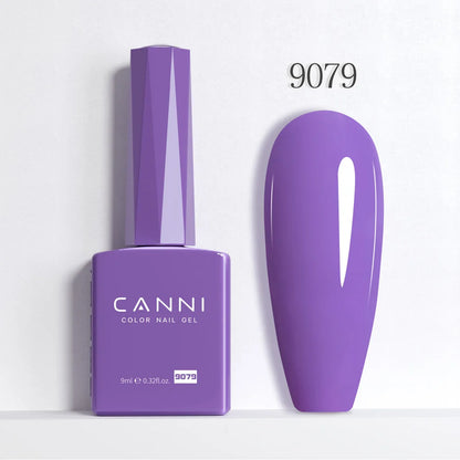 CANNI Hema Free Nail Glue Christmas Decoration Sticker Glue Semi Permanent Soak Off LED UV Nail Gel Polish Red Color Collection